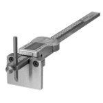 Digital Ridsemål 0-200x0,01 mm med kraftig målestav 15x6 mm og anslagsplade 50x40 mm